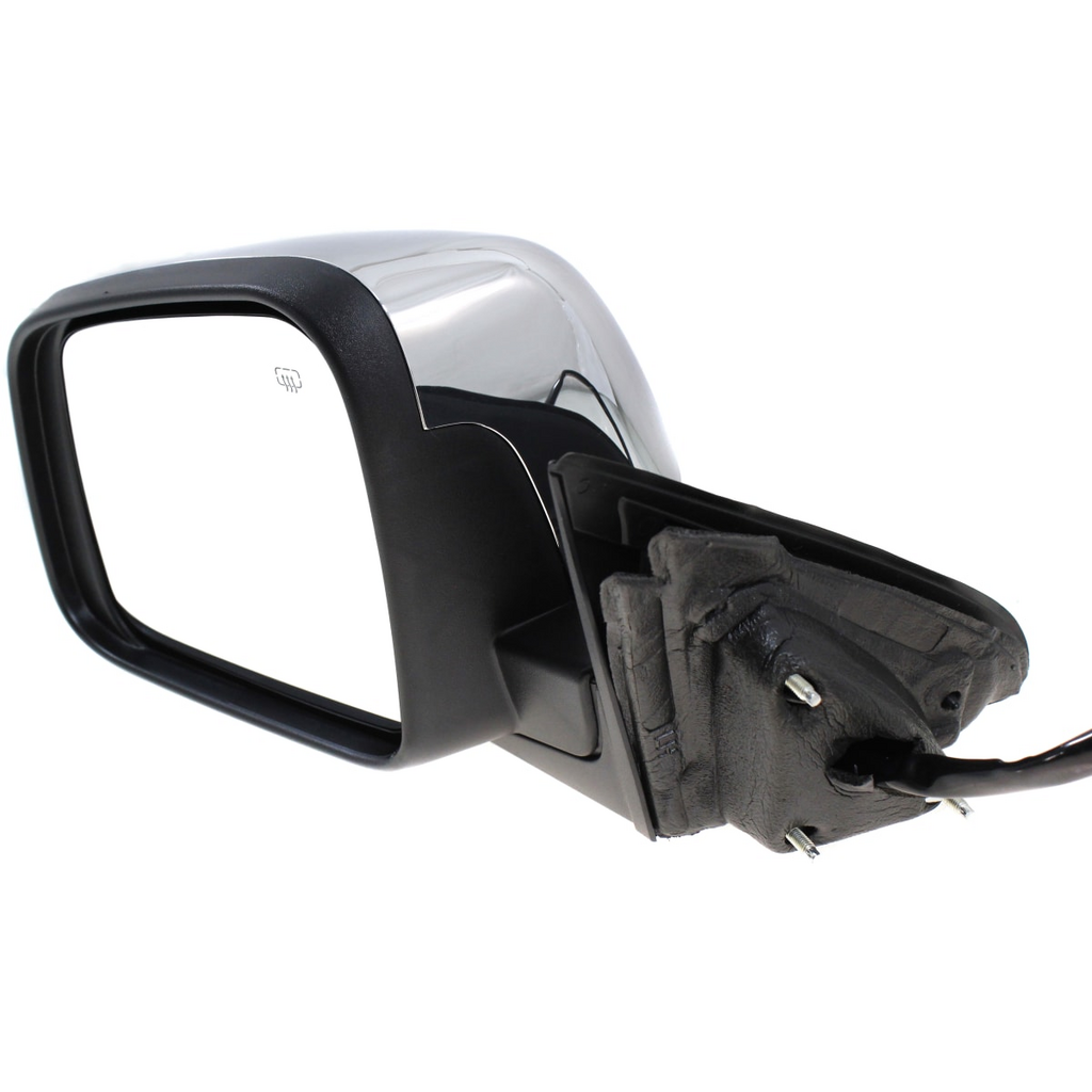 Left / Driver Side Side View Mirror, Power, Overland (Power Folding), w/o Blind Spot Alert; L.