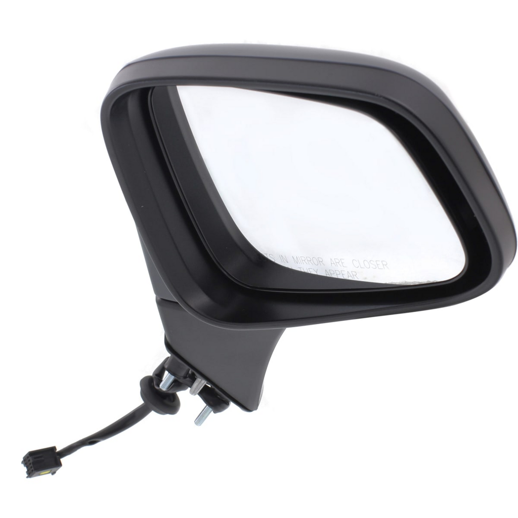 Right / Passenger Side Side View Mirror, Power; Non-Heated, R.
