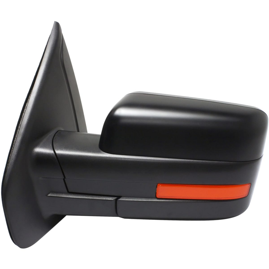 Left / Driver Side Side View Mirror, Power, Pedestal, w/Heat, w/o Power Folding; (Signal), w/Memory, Smooth Painted Finish, L.