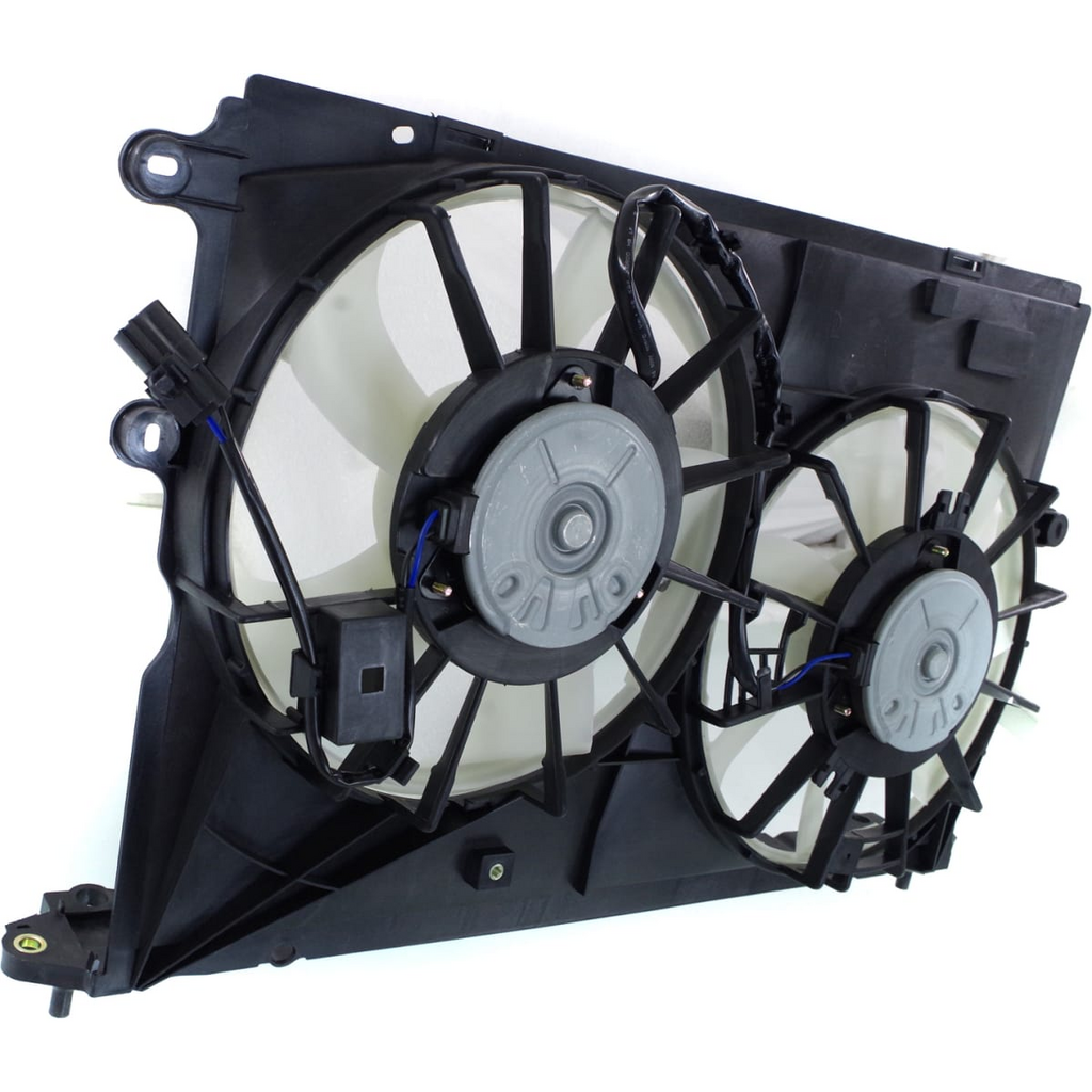 Radiator/Condenser Fan Motor Assembly, Fan Assembly; 2.4L (2AZFE Engine)